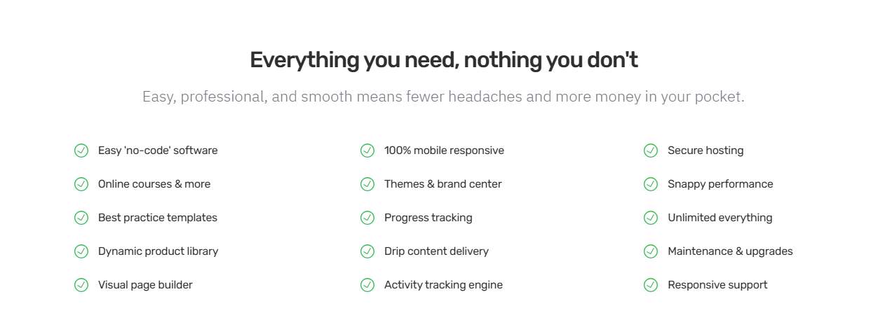 CustomerHub Features